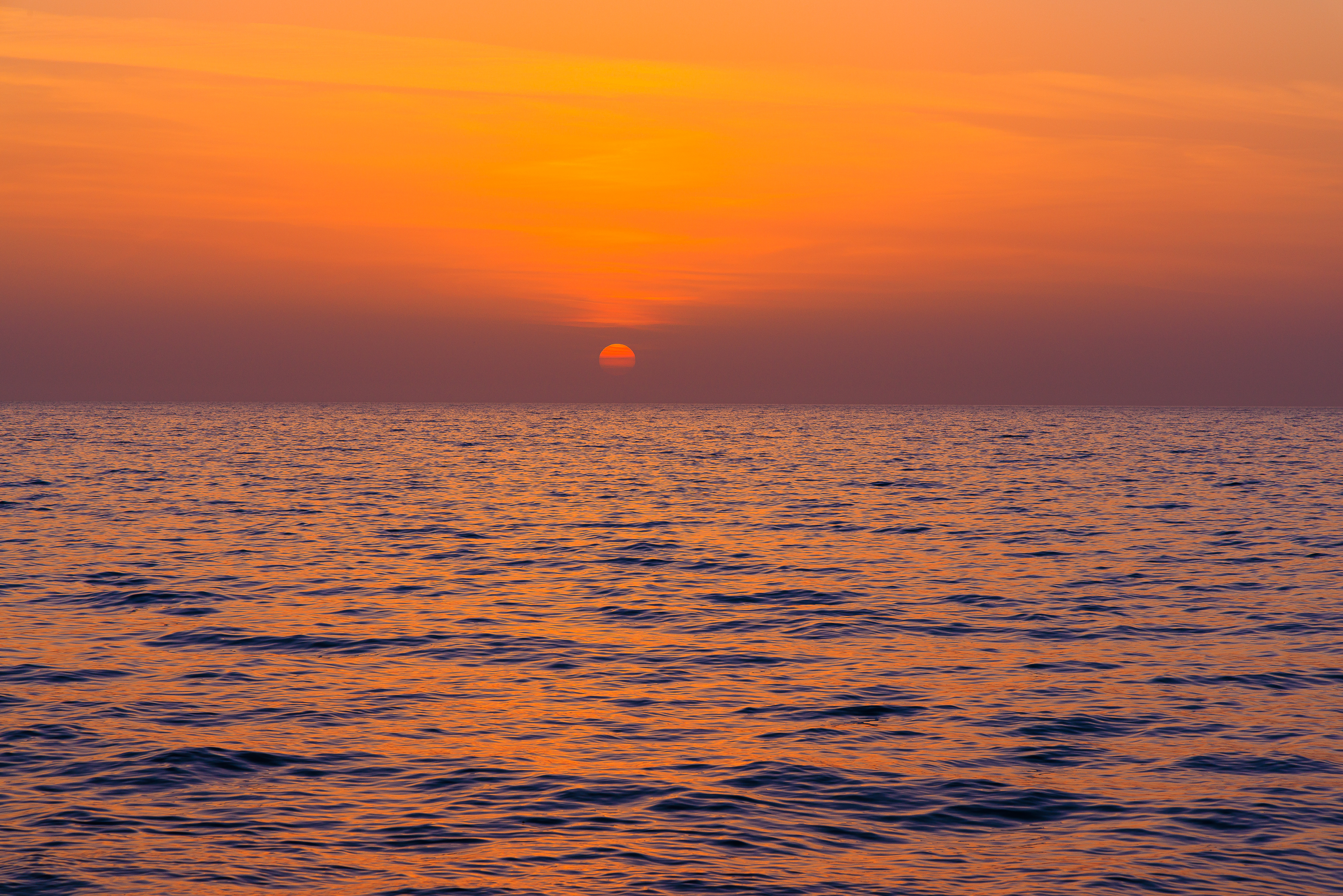 brennendes Meer